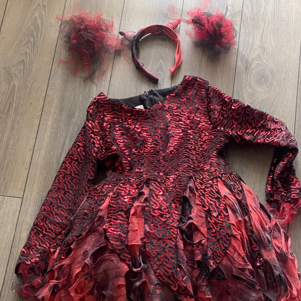 Chasing Fireflies Kid's Punk Devil Halloween Costume